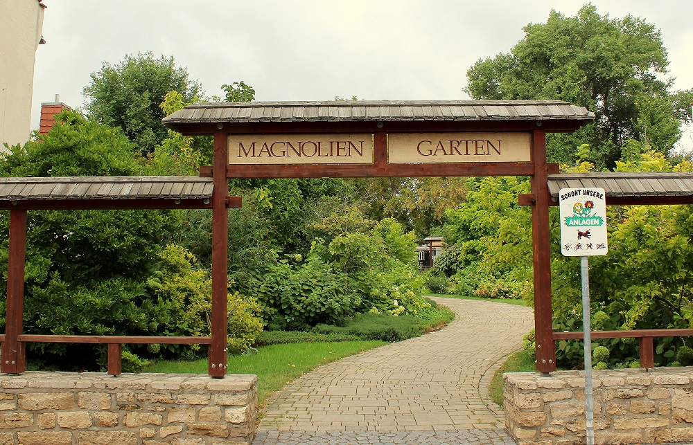 Der Magnoliengarten In Bad Langensalza Garten Wissen